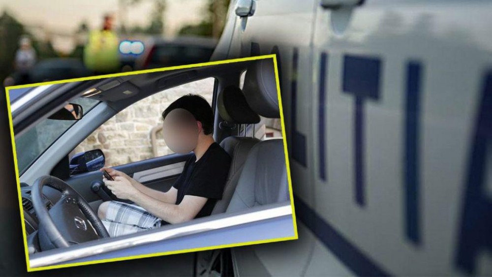 Culmea tupeului: Un șofer oprit în trafic s-a mutat pe scaunul din dreapta, deși era singur în mașină